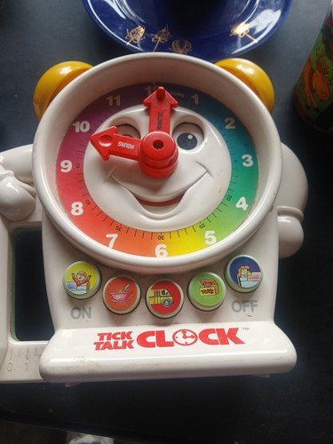 1989 vtech tick talk clock - 1989,