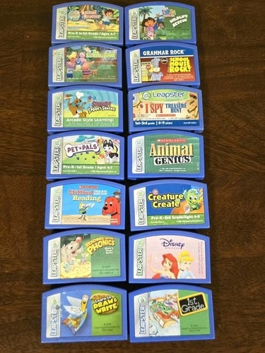 Leapster tech game - leapster, v-tech
